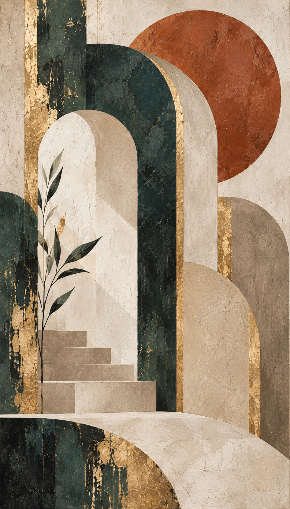 Textured Neutral Wall Art Collection 7