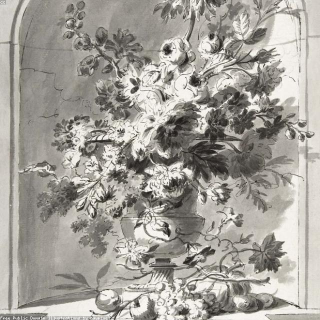 Vintage Floral Illustration